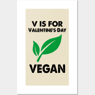 V Is For Vegan Posters and Art